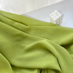 Elegant Avocado Green Semi - Transparent Chiffon Veil & Decorative Curtain Fabric - 1MX1.5M (Seafoam Green)