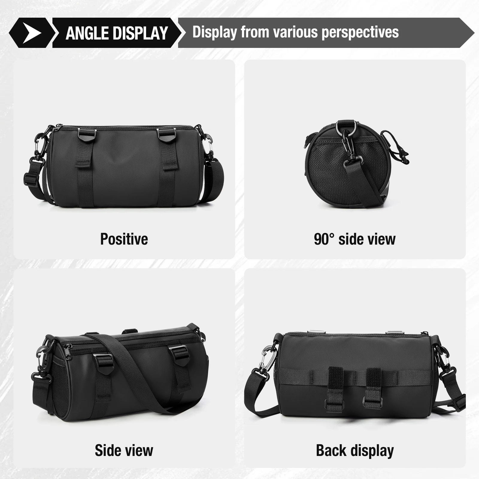 Outdoor Cycling Bike Front HandleBar Bag Bicycle Bags，Pannier Bag Multifunction Portable Shoulder Bag Backpack Bike Accessorie