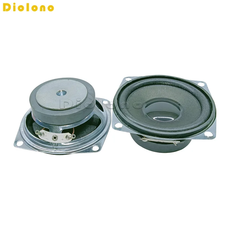 4 Ohm 3W 66MM 2.5 Inch Square Speaker 45MM External Magnetic Foam Edge Height 29MM diy Speaker