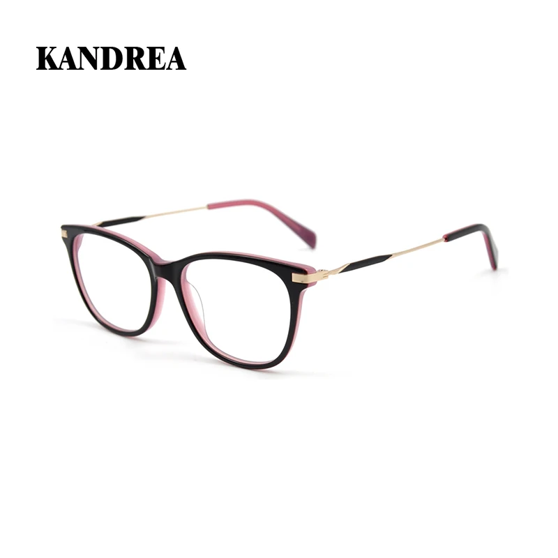 Kandrea Vintage Optical Glasses Frame Women 2022 New Fashion Designer