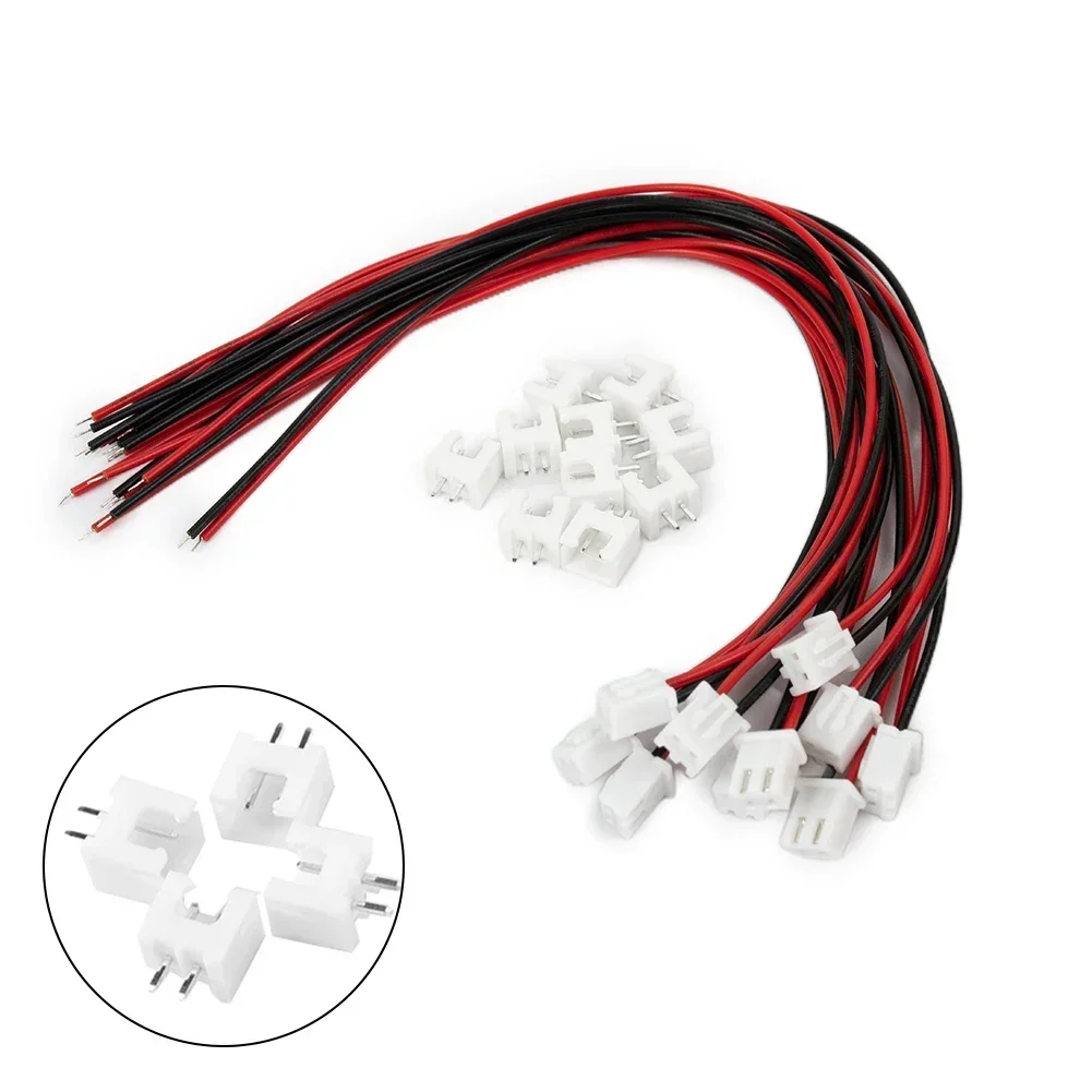 Plug Connectors 200mm Length 24AWG 1007 XH2.54mm 10 Sets 2/3/4 Pin Cable Connector Electronics Socket Hot Sale