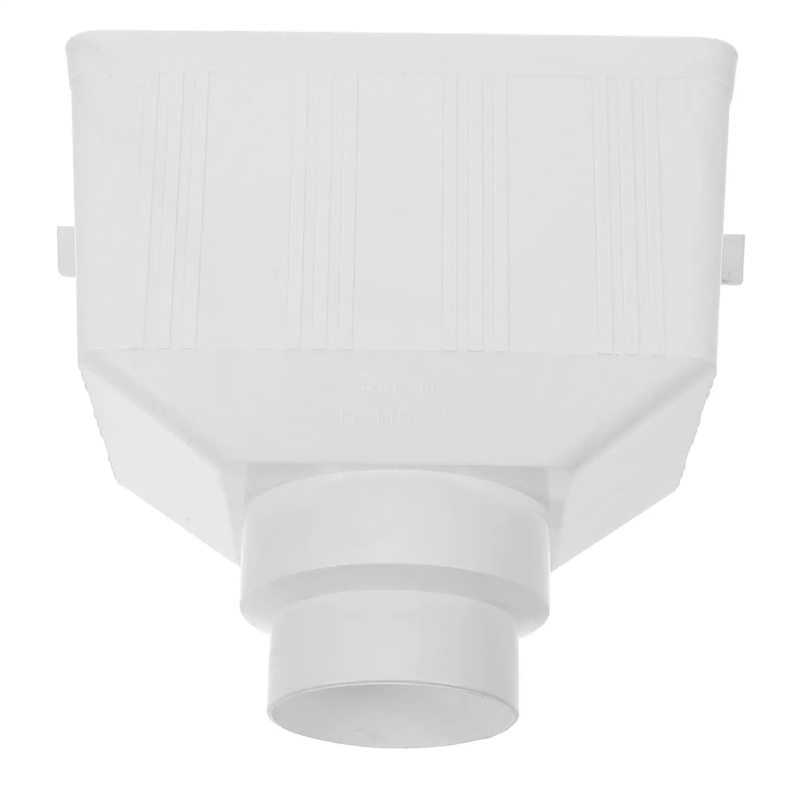 Pvc Drainage Pipe Durable Downspout Connector Rainwater Gutter Head Diverter Hose Plumbing System Accessories Water Flow
