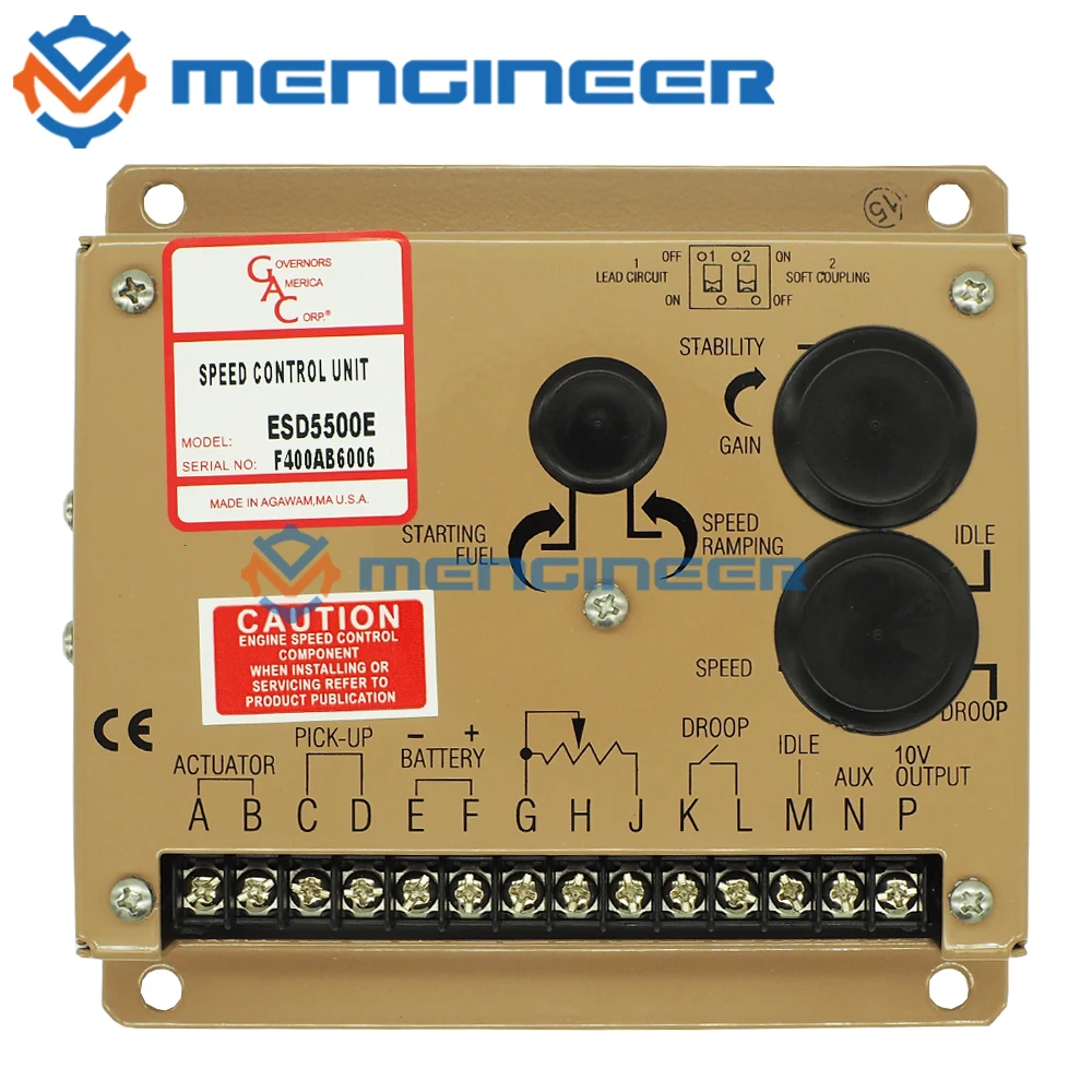 DHLFreeShippingESD5500EOriginalGACDieselGeneratorSpeedControl