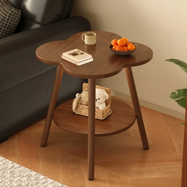 Side Table, Leisure Balcony, Small Table, Modern and Simple Living Room, Small Coffee Table, Bedside Storage