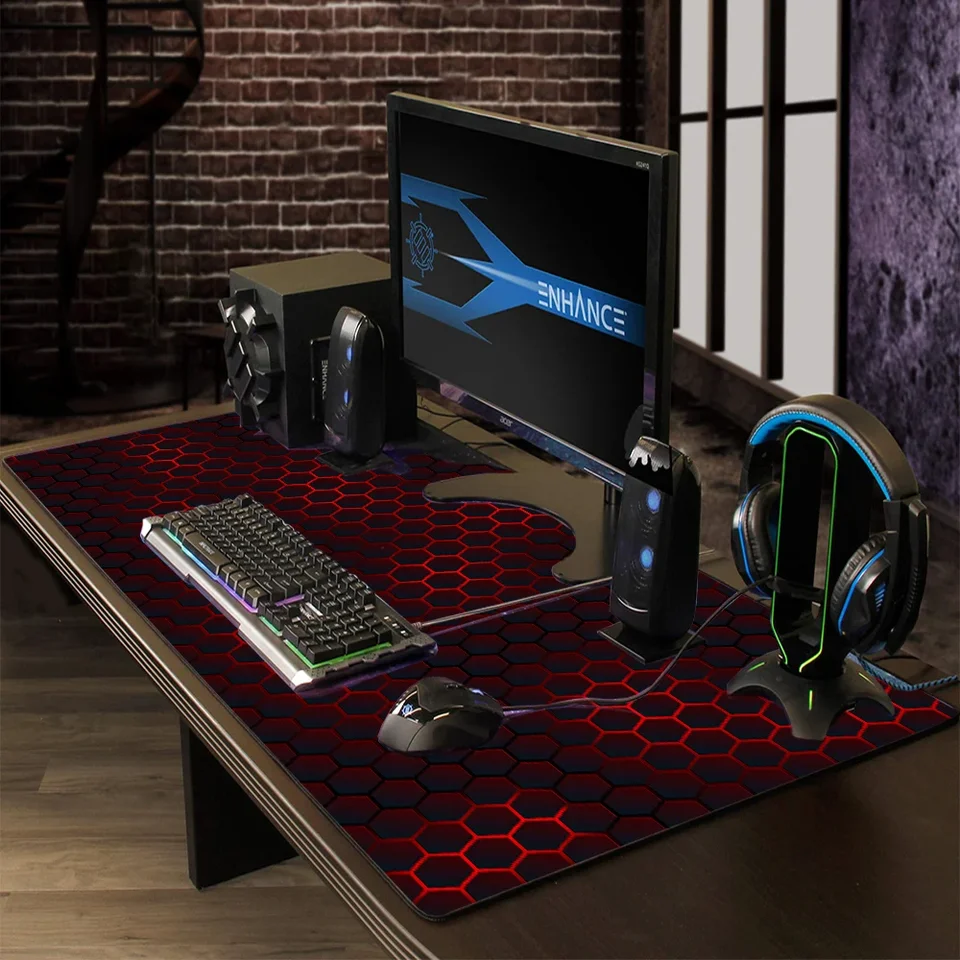 Koi Yinyang Tappetino Per Mouse Bianco E Nero Grande - Foto 9