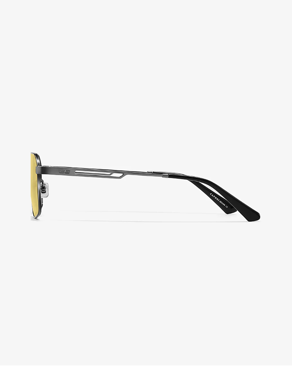 CAPONI Night Vision Männer Sonnenbrille Neue Licht Original Design Photochrome Braune Sonnenbrille Fahren UV400 Gelb Shades BSYS24708 – Detail 14