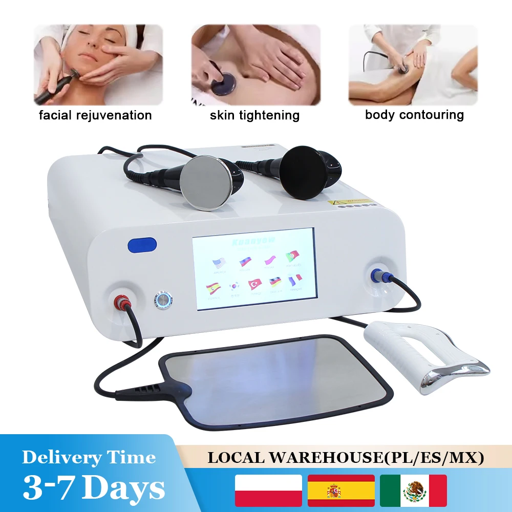 Máquina de Belleza con Tecnología de Terapia Térmica INDIBA 448Khz, Cuidado Corporal, Lifting Facial, Alivio del Dolor, Pérdida de Peso, Dispositivo SPA, Reafirmación de la Piel