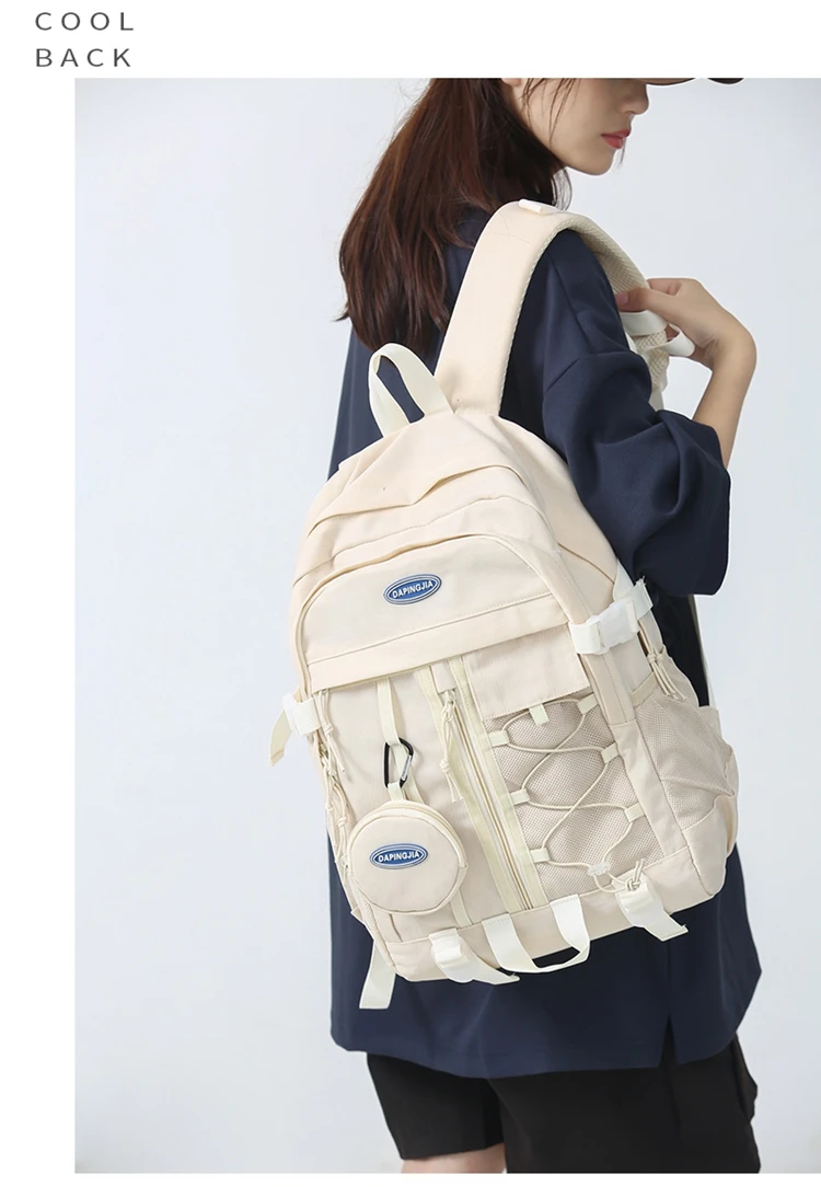 Kawaii Harajuku Multipocket Lace Backpack - Limited Edition