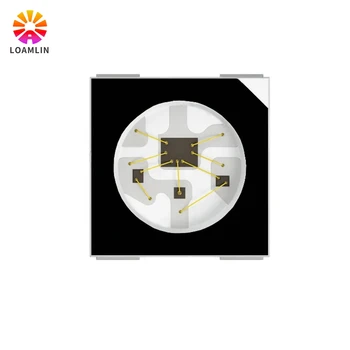 RGB LED 칩, 개별 주소 지정 가능, 흑백 PCB 칩 픽셀, WS2812B, 5050SMD, WS2812, DC5V, 10-1000 개