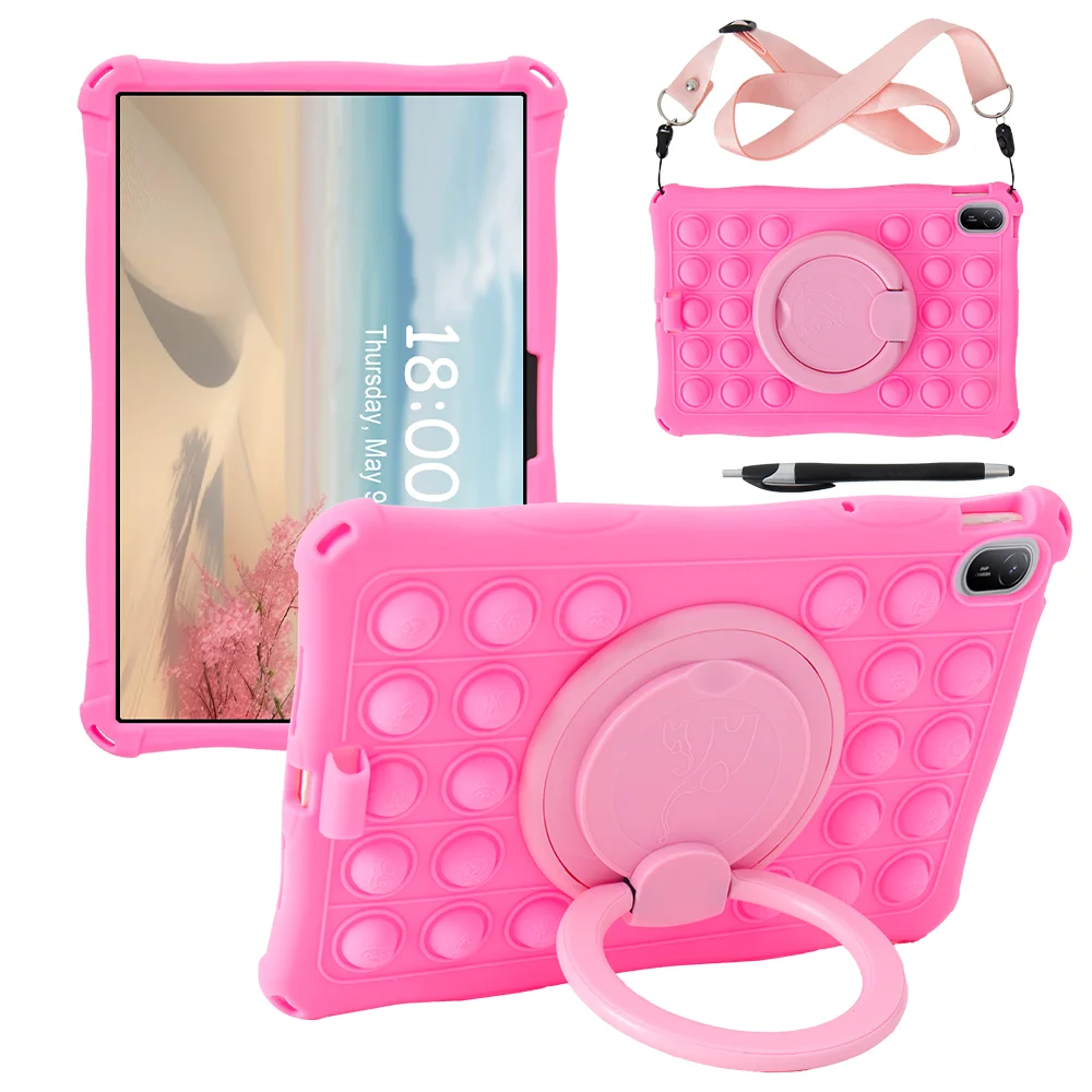 Rotating Handle Grip Stand Case with Multi-Angle Viewing