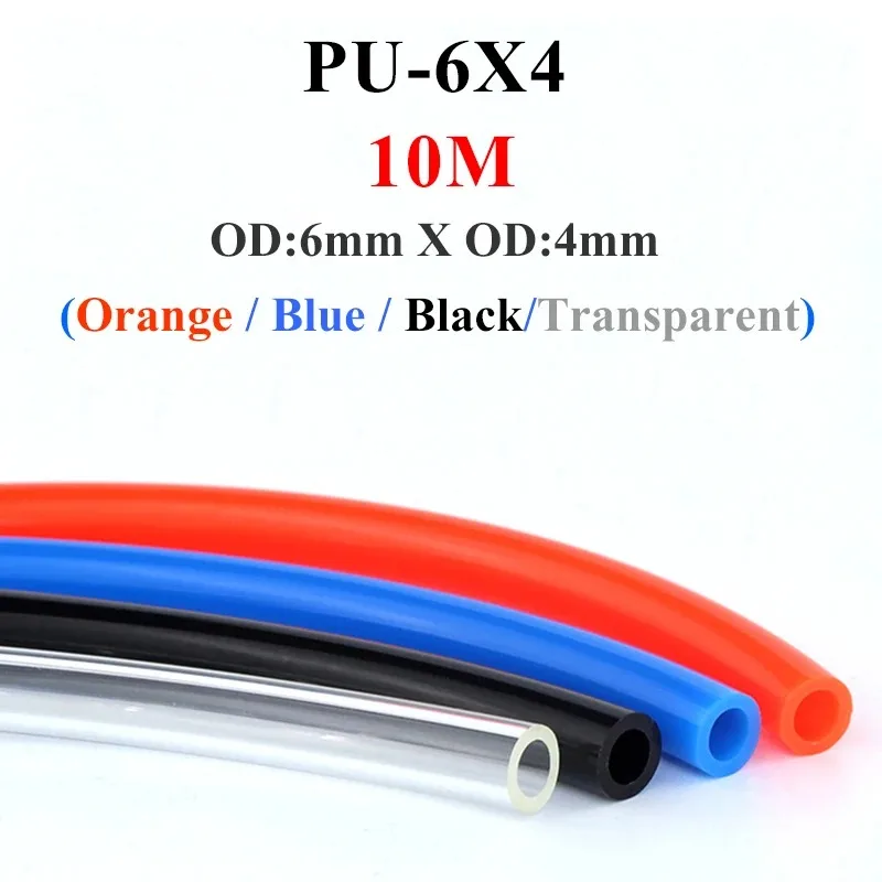 Air Component Hose Polyurethane Tubing Pneumatic Hose Pu Pipe 4mm-12mm 1M-20M Air Tube Compressor