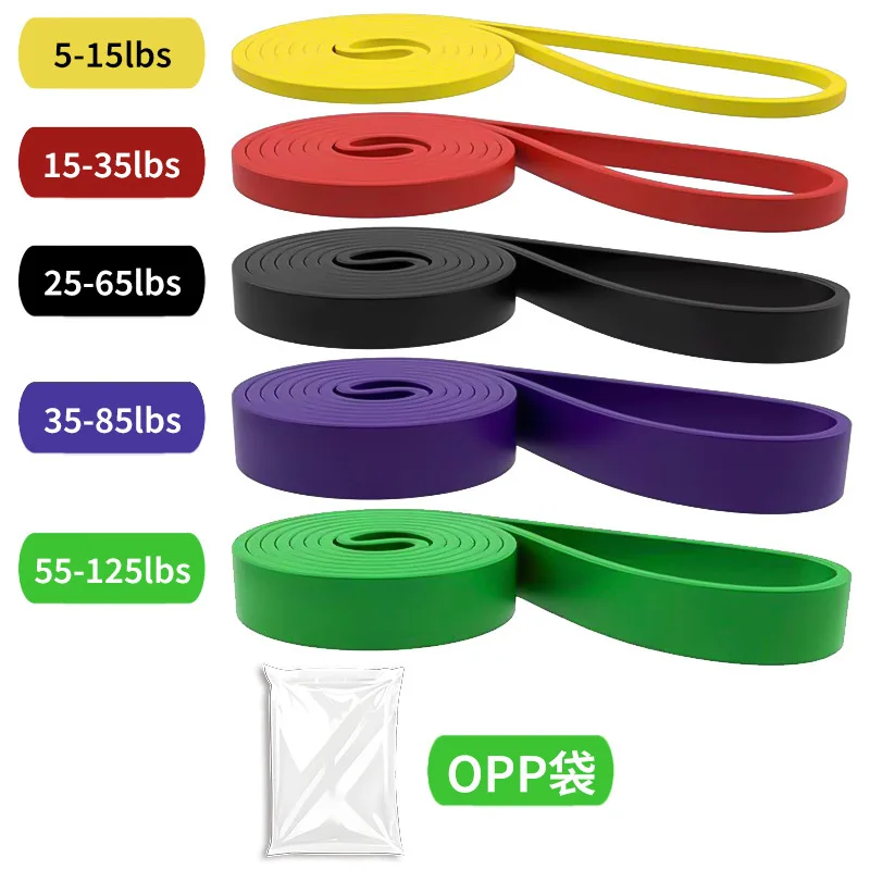 Enhanced Fitness Resistance Bands Set for Strength Training and Stretch Workouts