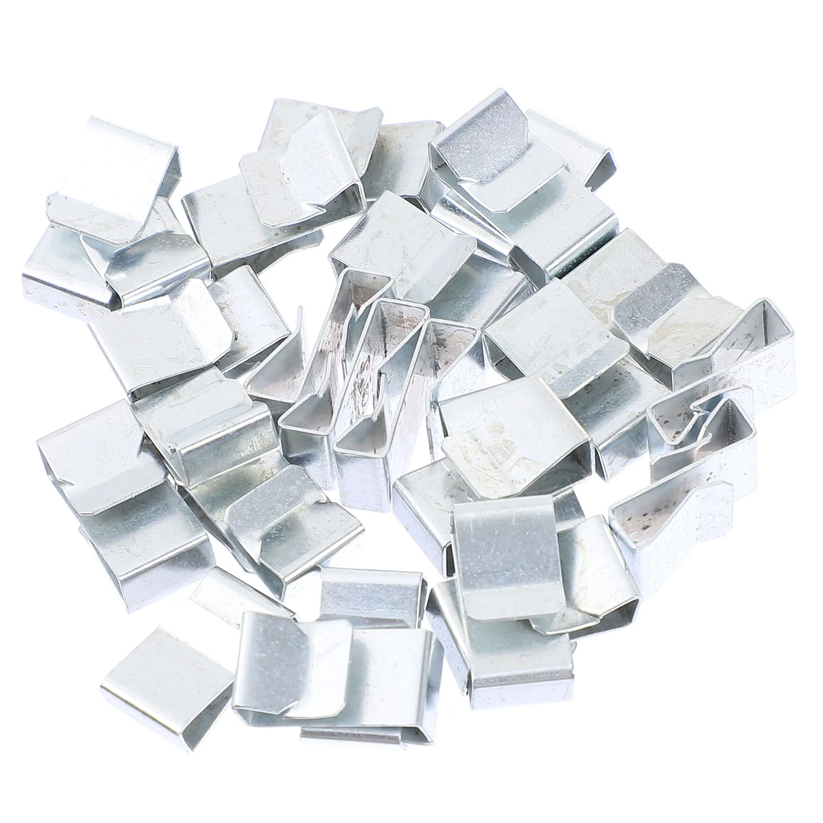 

25 Pcs Hanging Clip Metal Holders Trailer Wire Fixing Clips Cord Bracket Spring Steel