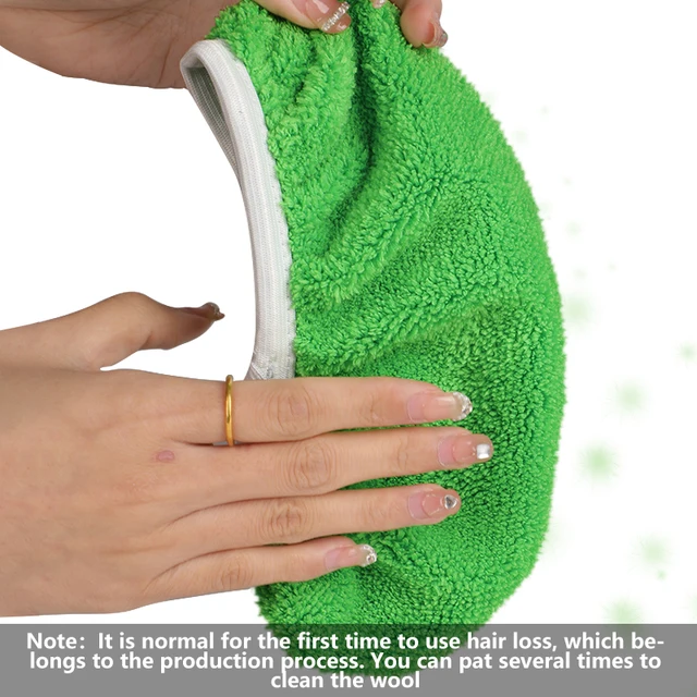 Sűrített Rugalmas Zenekar Lapos Mopszövet Csere Párnák A Fürdőszobához Újrafelhasználható Zsenile Mikroszálas Mop Tisztítópad Ruhához - Image 3