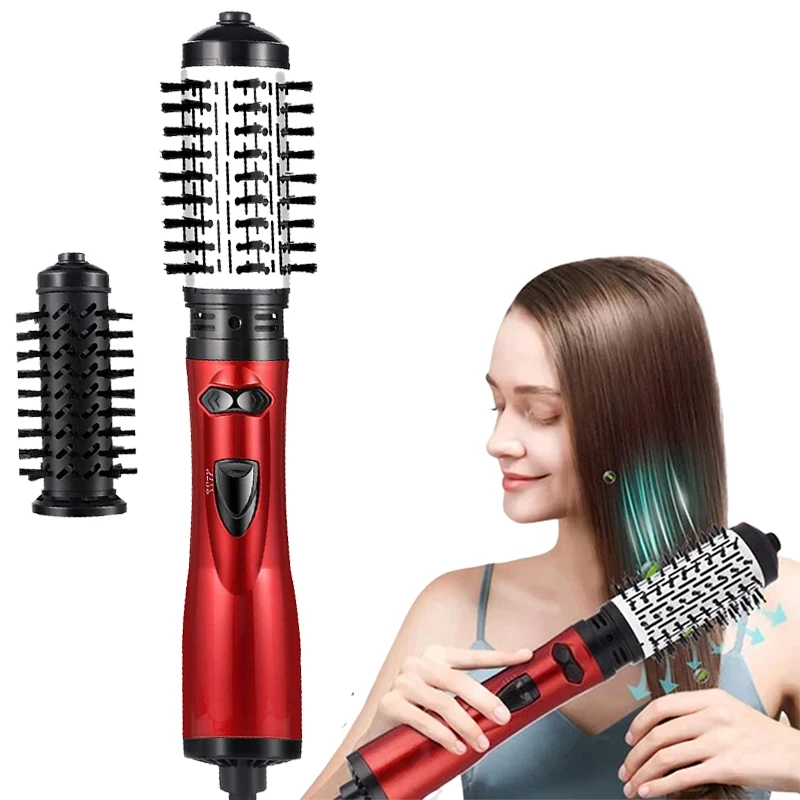 Hot Air Brush In Styler Rotary Head Professional One Step Hair