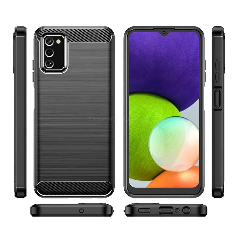 Anti knock Half wrapped Case For чехол Samsung Galaxy A03 Core Back