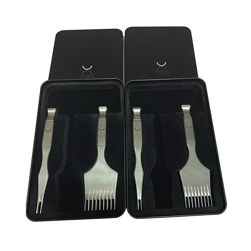 Description Picture 5 of itemYIXI High-End Leather Pricking Iron Customized Leathercraft Stitching Lacing Chisel French Style High Chrome Steel Punching Tool