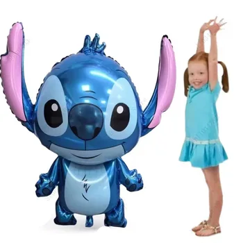 Lilo & Stitch ballon en aluminium dessin animé StitchThemed décoration de fête pour baby shower mariages et enfants filles anniversaires 1