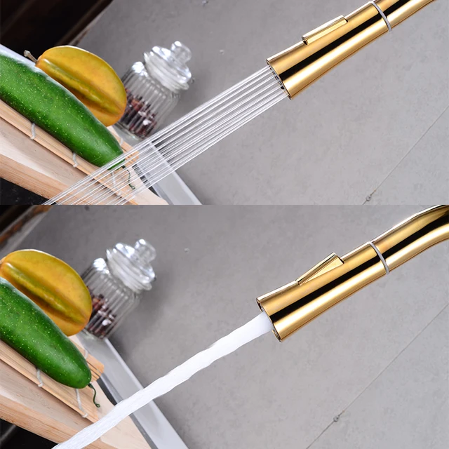 Universal G1/2 ดึงหัวฉีดฝักบัว Sprayer ห้องน้ําอ่างล้างจานอะไหล่ทดแทน Outlet TAP ก๊อกน้ําประหยัดน้ําสเปรย์หัว 1