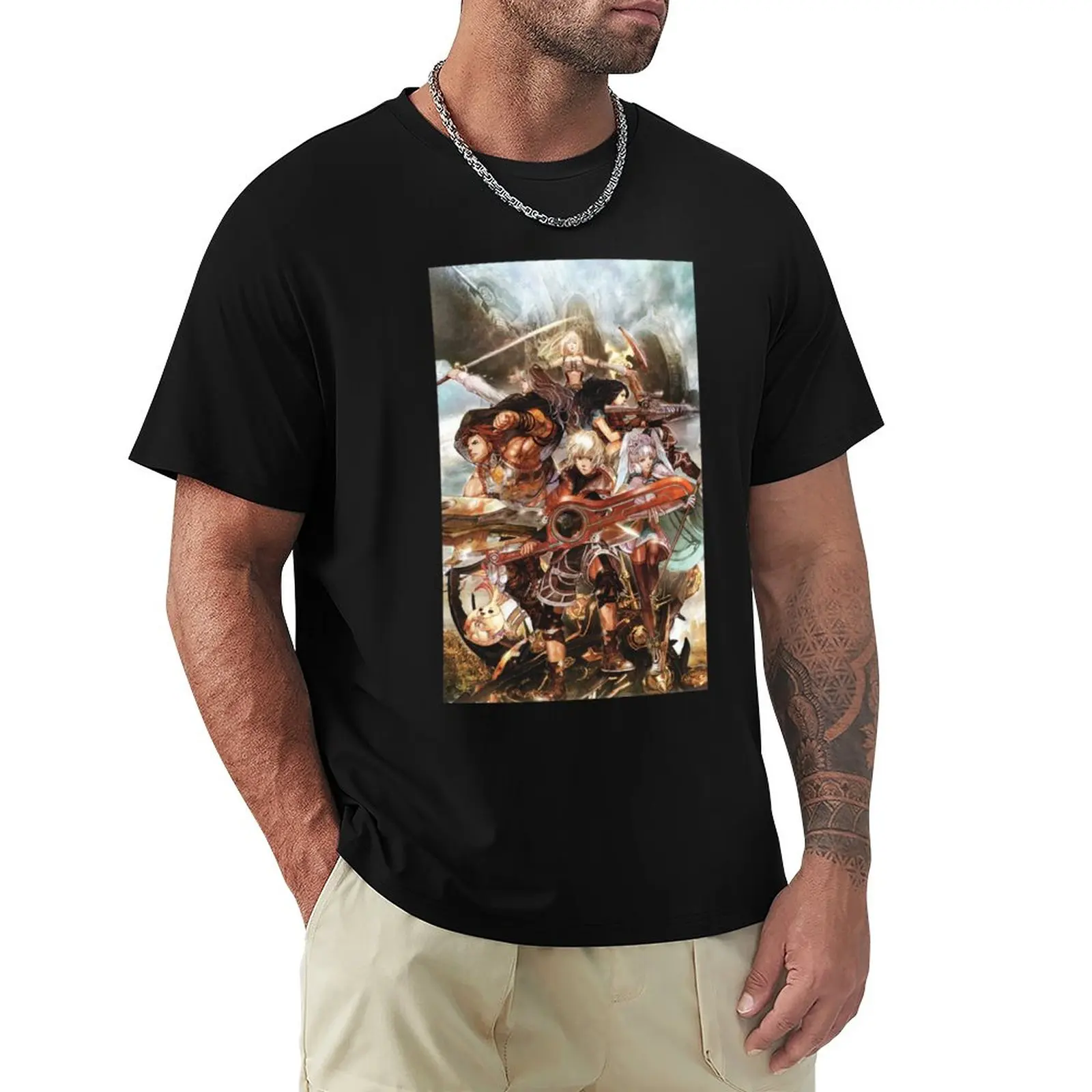 

XC Characters T-Shirt anime plain t-shirt blank t shirts mens vintage t shirts