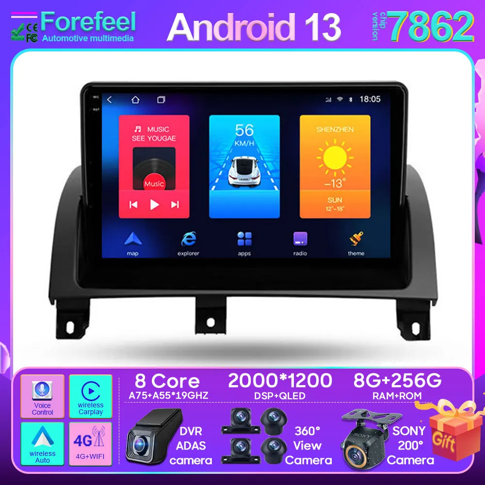 

Автомагнитола на Android для MG 3 II Cross 2013-2021, мультимедийный проигрыватель с навигацией, автомагнитола, стерео, GPS, без 2DIN, DVD, GPS-экран