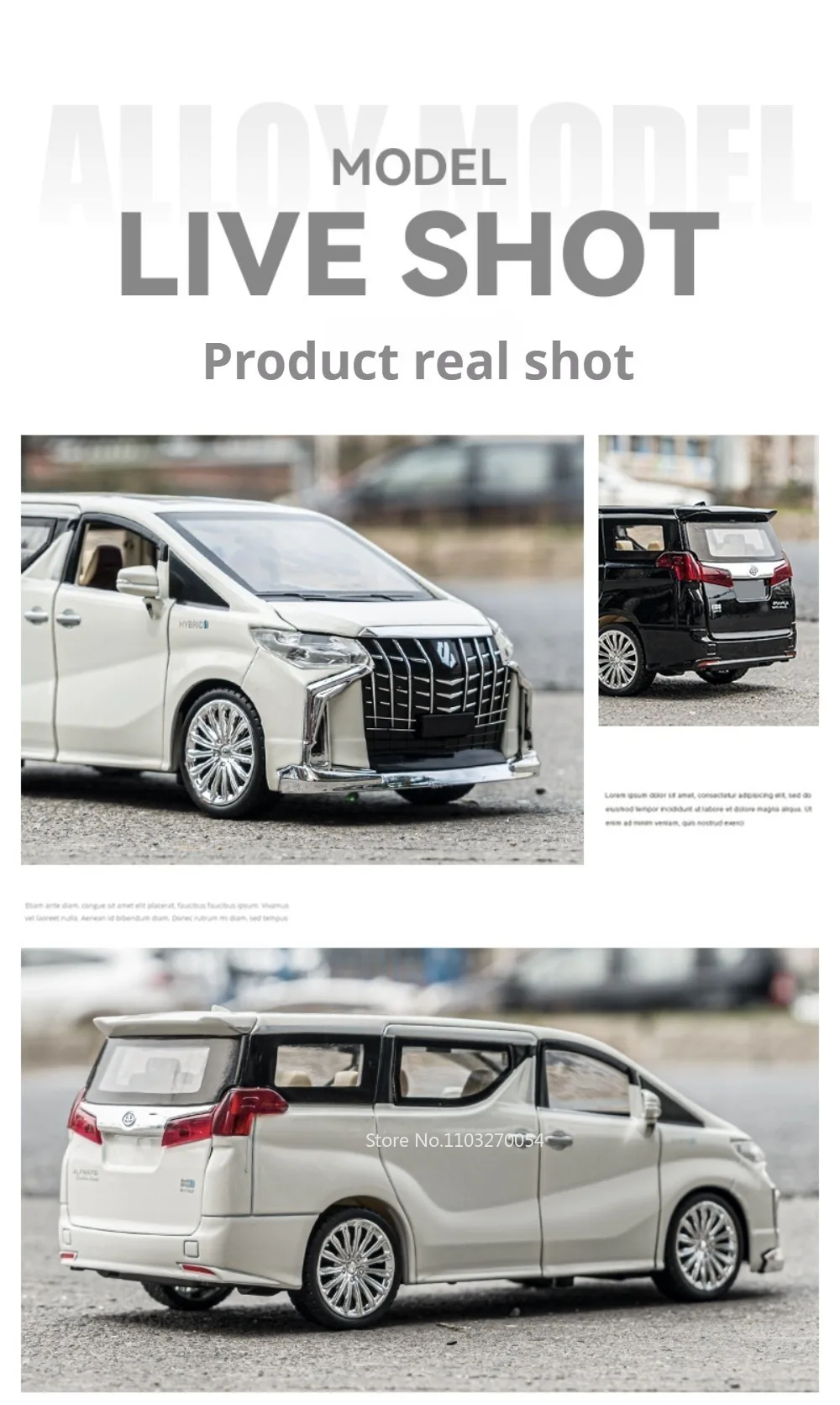 1:24 Alpha S680 Miniaturmodell Spielzeug Druckguss Legierung Auto mit Sound und Licht Rückziehfunktion Automatische Tür Vorderradlenkung Kinder Sammlerstück – Detail 12