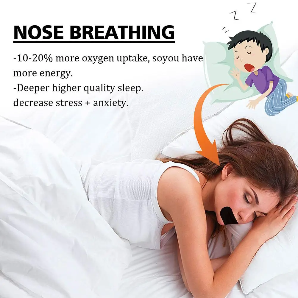 Stop Snoring Patch Nose Breathing Improvement Patch Refresh Lungs Relieve Pain Improve Sleeping Night Sleep Mouth Tape 30pcs 5