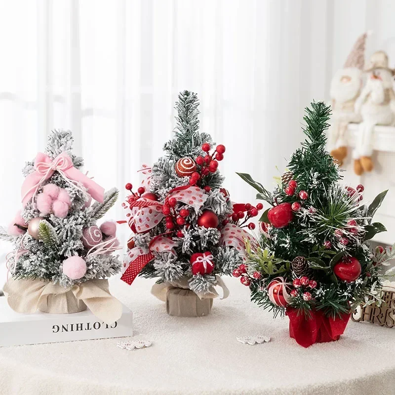 Mini Desktop Christmas Tree Simulated cedar 2