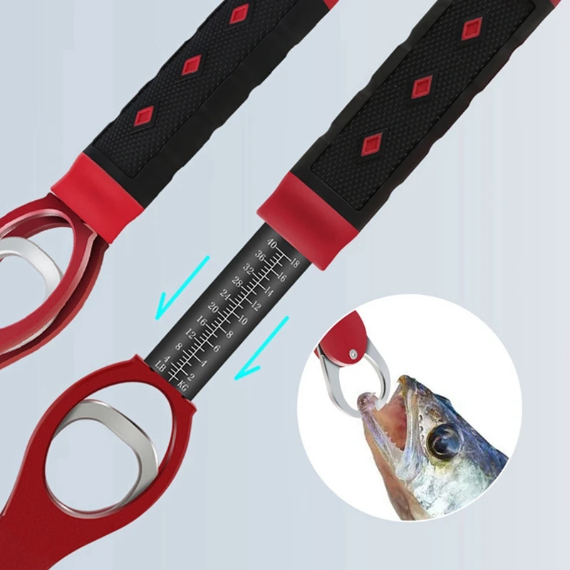 ABUN-Portable Fish Control Device Multifunctional Fish Control Device Catching Pliers Hook
