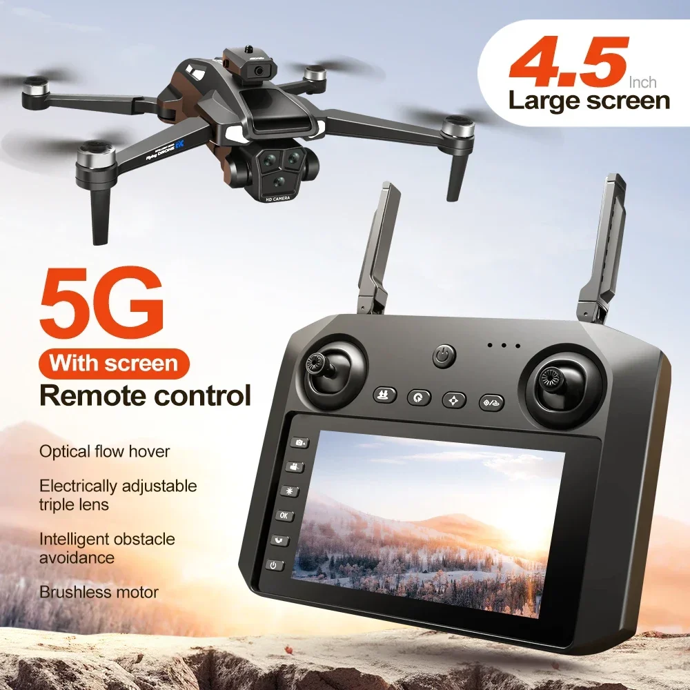 M22 Drone 8K Professional HD Dual Camera Brushless Obstacle Avoidance Aerial Photography Foldable Quadcopter Toys Gifts 2