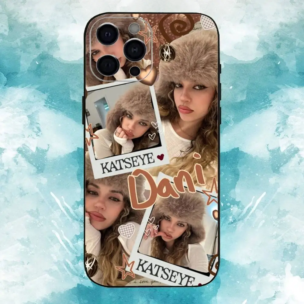 K-Katseye Sleek Soft Black Phone Cover