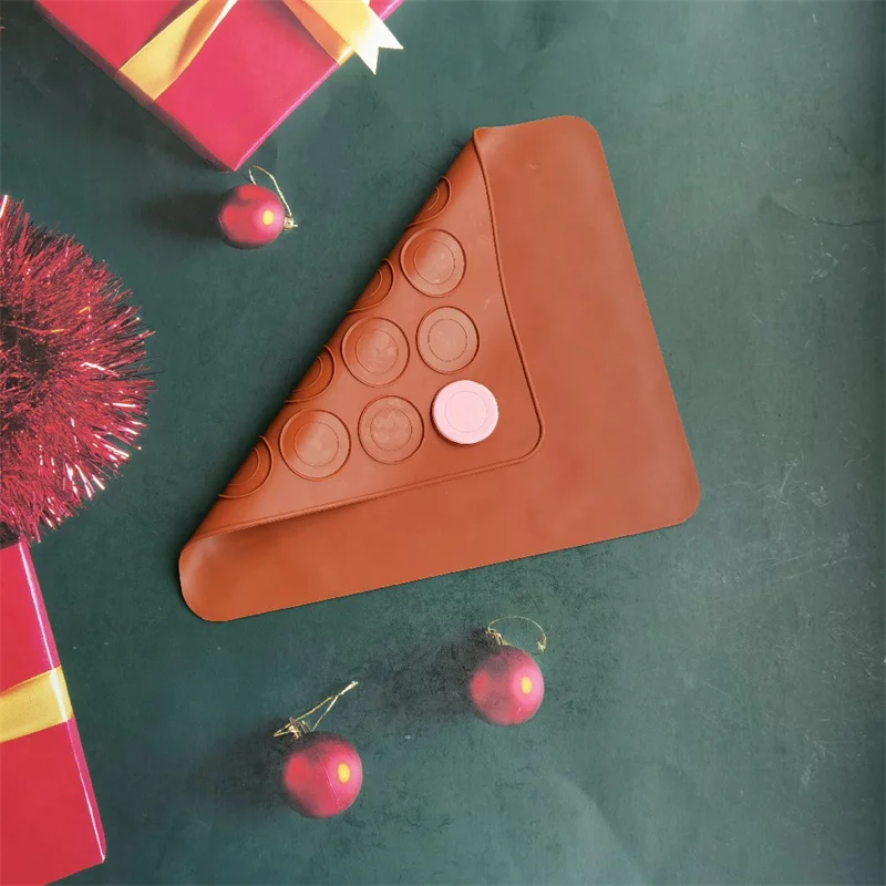 30 Holes Non-Stick Silicone Macaron Macaroon Pastry Oven Baking Mould Sheet Mat Diy Mold Useful Tools DIY Cake Bakeware Mold Kitchen