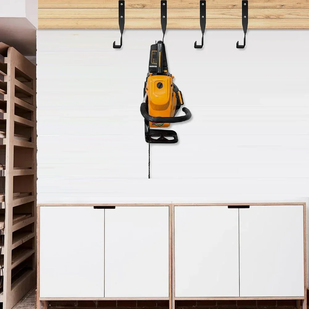Chain Saw Storage Rack Hook Chainsaw Wall Mount Holder Tools For Garage Wall Tool Storage Hanger Garden Replacement Tool