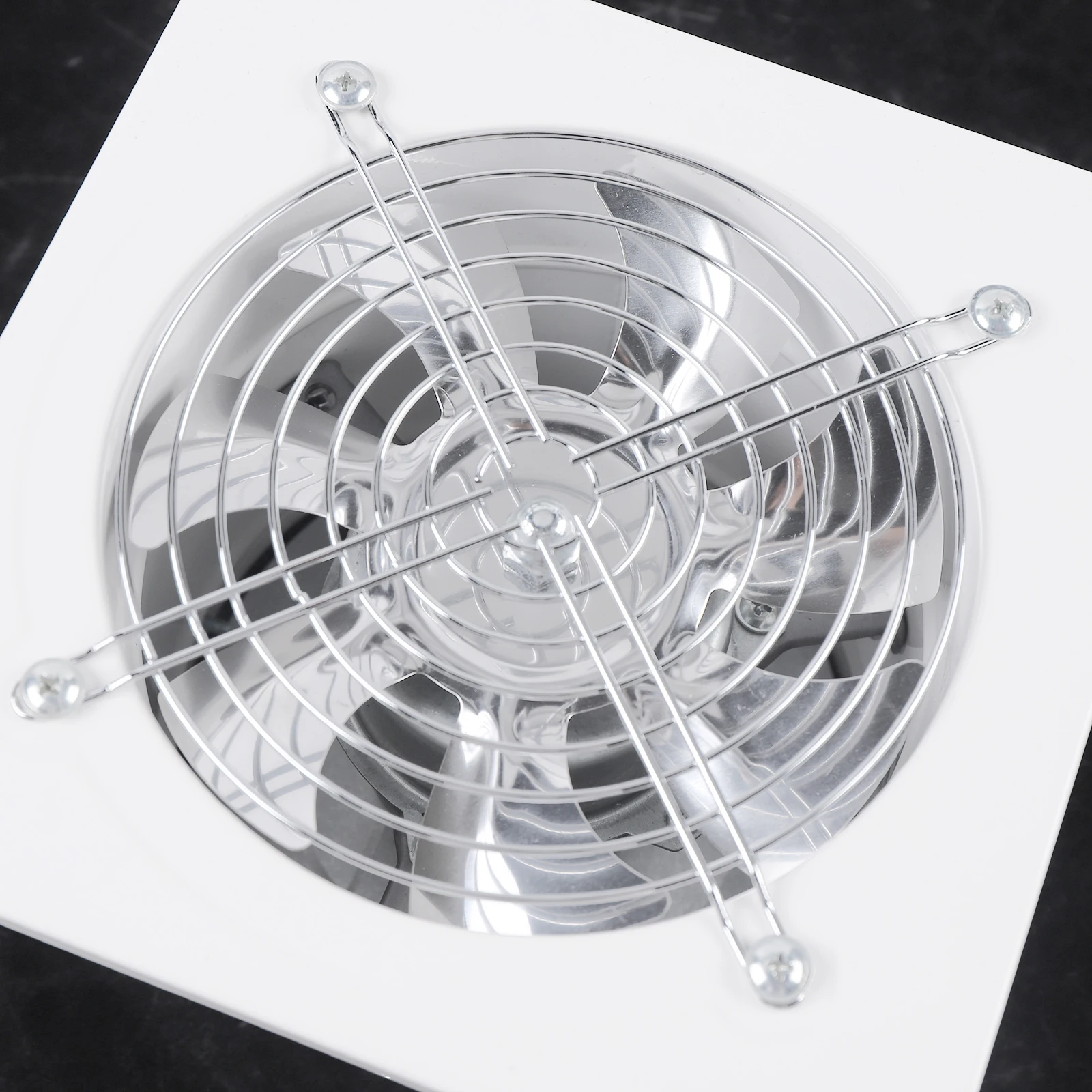 6" Exhaust Fan Energy-saving Wall Mounted Vent Fan Anti-Mosquito Design Ventilator Extractor for Bathroom Kitchen Toilet