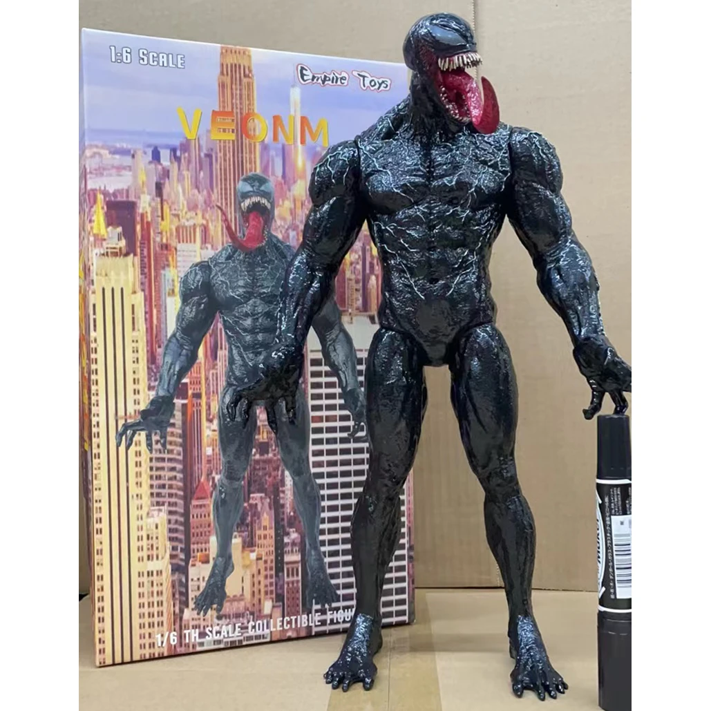 Crazy Empire Toys Venom figura de acción estatua Marvel Avengers decorar  modelo juguetes regalo para niños 36cm| | - AliExpress