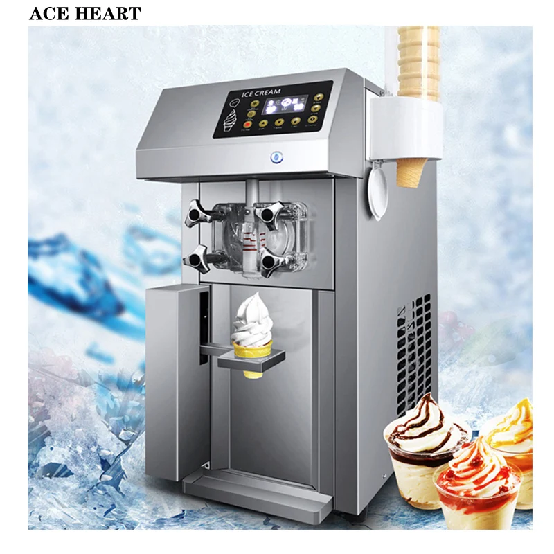 

Household Automatic Ice Cream Machine Childrens Fruit Milkshake Machine Ice Cream Frozen Dessert Machine Electric Ice Maker Tool