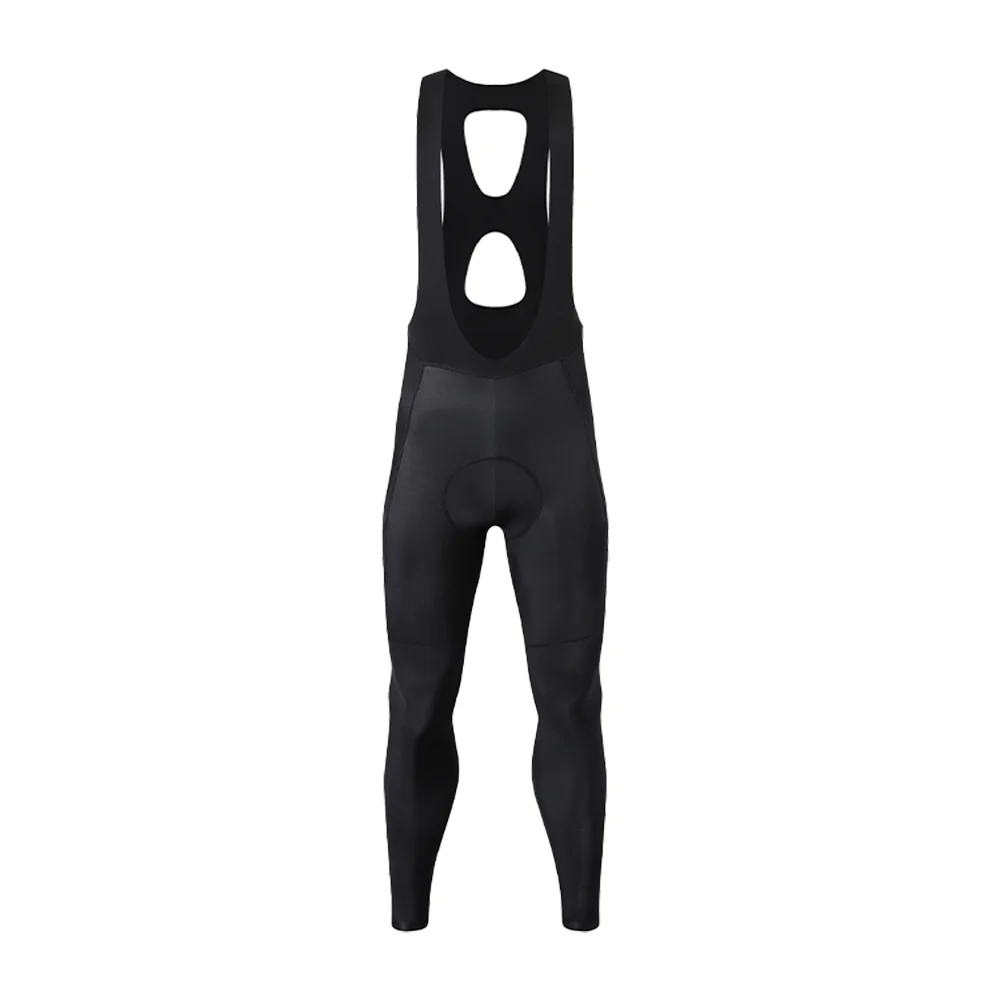 YKYWBIKE Fahrrad-Schnittstelle, gepolsterte Trägerhose, Herren, 7-Stunden-Fahrradkleidung, Winter und Herbst, Rennrad, Radfahren, lange Hose, Fleece – Detail 18