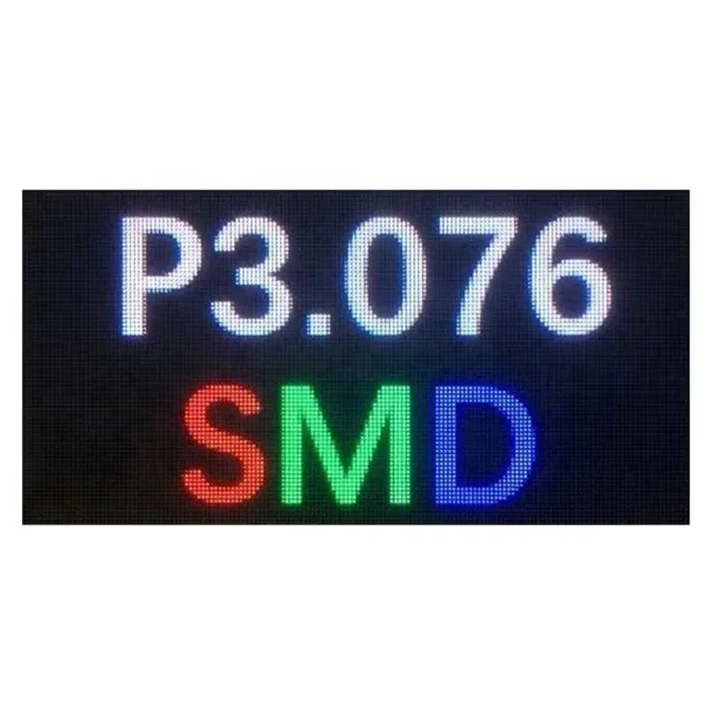 LED Outdoor Full Color P3.076 Matrix Module 320*160mm 104*52Pixels SMD1415 Display Panel 3in1 RGB video Wall 1/13 Scan Screen