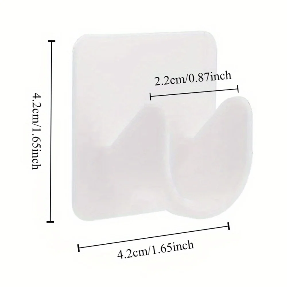 Curtain Accessories 2pcs Strong Curtain Rod Bracket Holders Hooks Self-adhesive Adjustable Punch-free Pole Support
