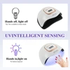 SUN X25 Max UV LED Nail Lamp For Fast Drying Gel Nail 81 LEDS Nail Dryer With Auto Sensor Professional Manicure Salon Tool 4
