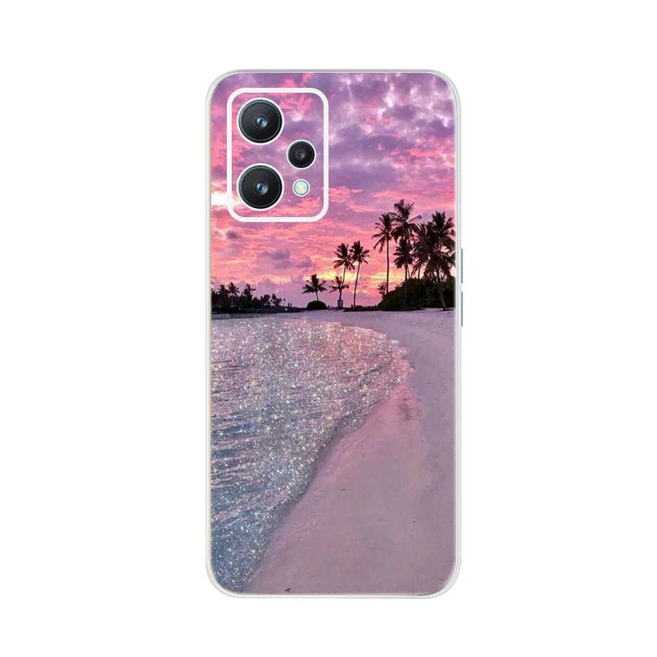 Cute Cartoon Painted Soft Silicone Phone Case - Full Coverage Bumper Cover