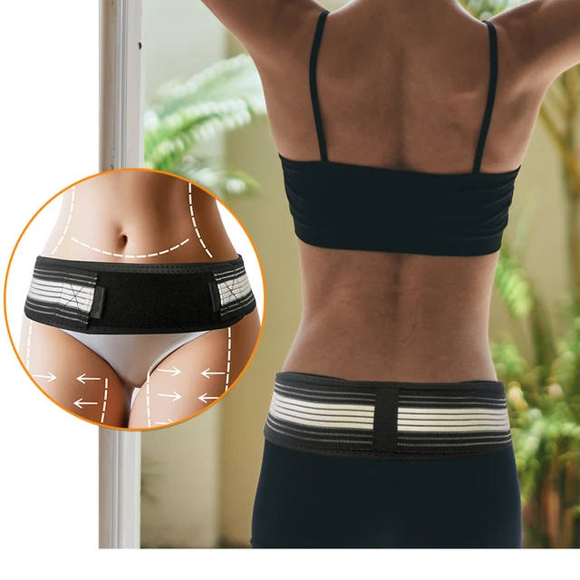 Sacroiliac SI Joint Hip Belt Lower Back Support-Hip Braces for Hip Pain Pelvic  Support Belt Sciatica Pelvis Lumbar Pain Relief - AliExpress