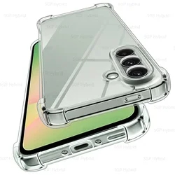 Durable Shockproof Soft Phone Case with Clear Airbag Protection - Galaxy 57A (Clear)