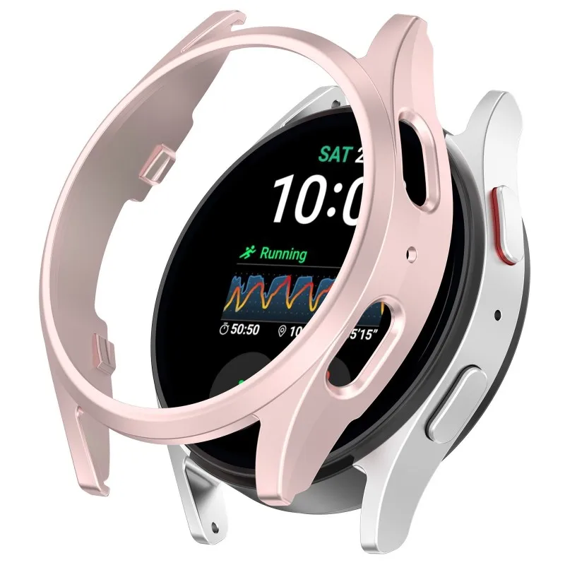 Enhanced Protective PC Case for Galaxy Watch - Durable Half Cover Bumper Accessories