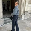 ASDS Autumn Winter Cropped Jacket for Women Short Coat Tweed Jacket Zip Crop Demi-season Jacket Woman New in outerwears 3