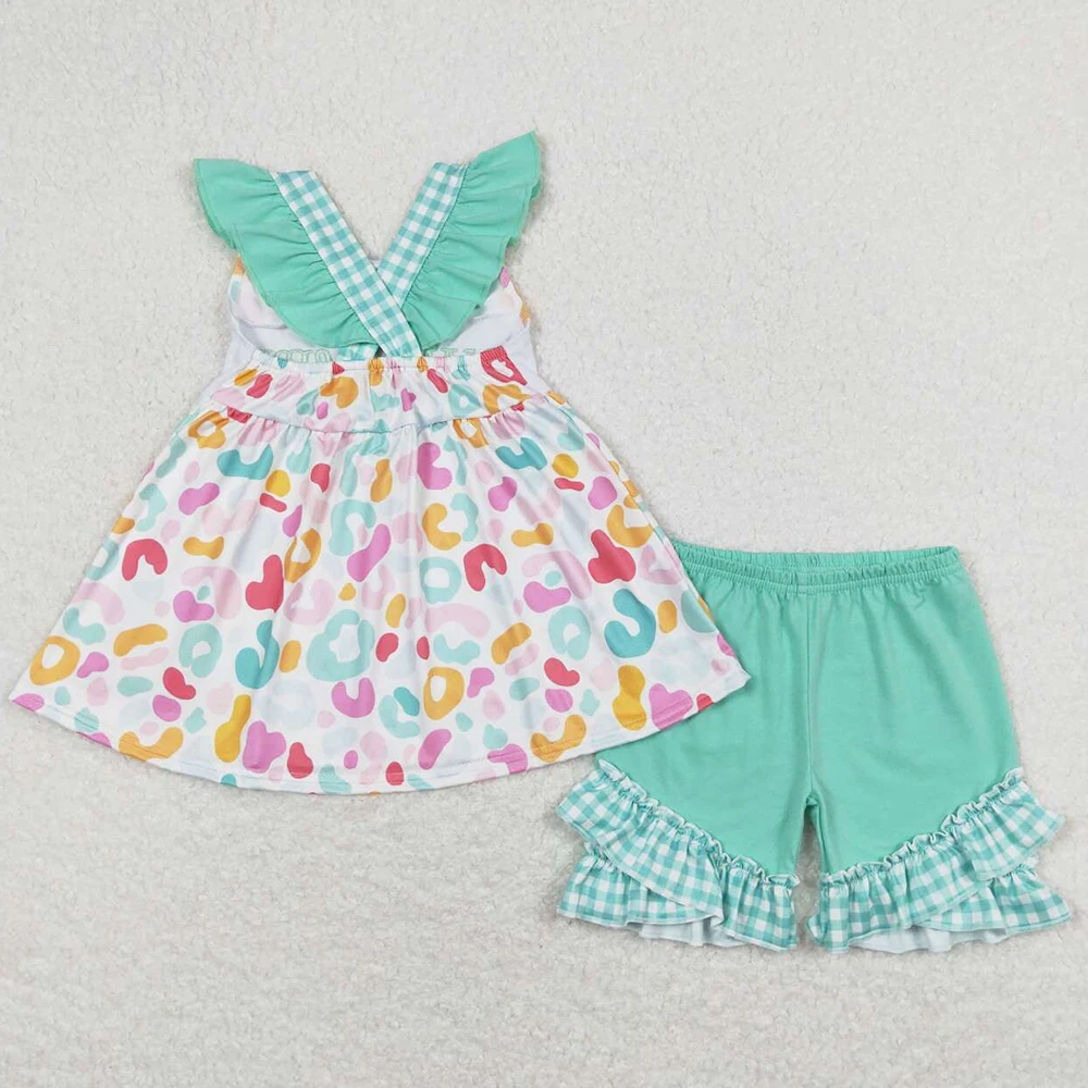 Sweet Floral Summer Outfit Set 3