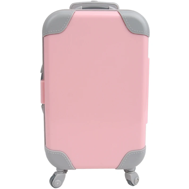 Mini Camera Phone Computer Suitcase U-shaped Pillow Glasses Doll Toy 18 Inch American Doll 43cm Newborn Baby Accessories