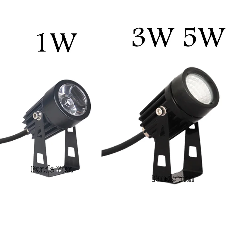 Dimmable Waterproof Landscape led Lawn light 12V 110V 220V Landscape Spot Light IP65 outdoor led light 3W 5W 10W 12W garden lamp