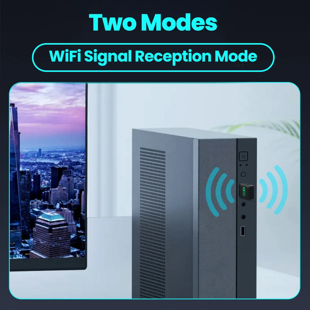 무선 1300Mbps WiFi USB 어댑터 USB3.0 2.4G 및 5GHz 듀얼 밴드 WiFi 동글 노트북 데스크탑 PC Wifi 수신기 Windows XP/7/8/8.1