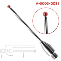 For EDM Processes Micrometer Probe CMM Styli For Precision Measurement EDM Processes Fine Surfaces Lightweight 1